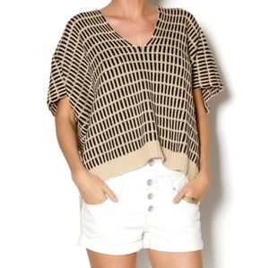 Free People Something Special Black Pullover size S